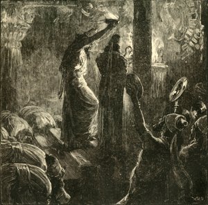 Magi Round the Sacred Fire, 1890. tekijältä Unbekannt