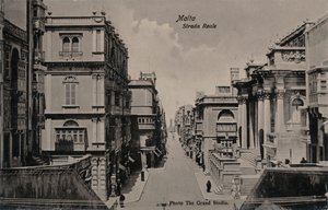 Malta – Royal Route, c1900 tekijältä Unbekannt