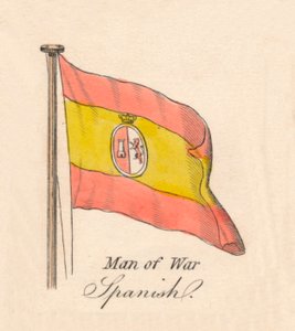 Man of War - espanja, 1838 tekijältä Unbekannt