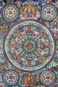 Mandalo Tibetan Thangka, Bhaktapur, Nepal tekijältä Unbekannt