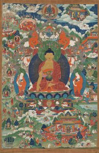 Mandara-panteoni, noin 1700. tekijältä Unbekannt