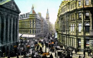 Mansion House and Cheapside, Lontoo, 1900-luvun alku tekijältä Unbekannt