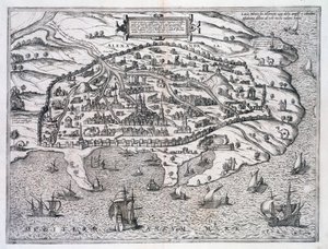 Aleksandrian kartta, Egypti, c1625 tekijältä Unbekannt