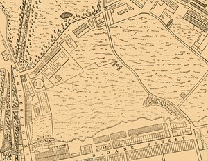Belgravian kartta, 1814, c1876. tekijältä Unbekannt