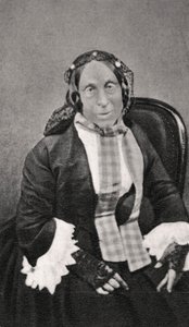 Marceline Desbordes-Valmore, ranskalainen runoilija, 1859 tekijältä Unbekannt