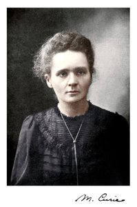 Marie Curie, puolalainen ranskalainen fyysikko, 1917 tekijältä Unbekannt