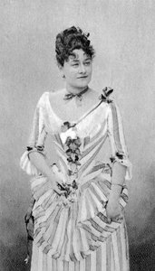 Marie Grisier Montbazon, ranskalainen mezzosopraano ja näyttelijä, 1877 tekijältä Unbekannt