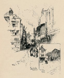 Market Street, Windsor, 1895 tekijältä Unbekannt