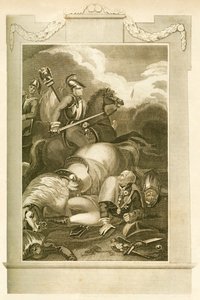 Marsalkka Blucher Lignyn taistelussa 16. kesäkuuta 1815 1816. tekijältä Unbekannt