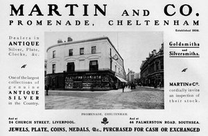 Martin and Co., Promenade, Cheltenham, 1909 tekijältä Unbekannt