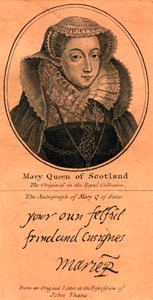 Mary, Skotlannin kuningatar, 1542-1587 tekijältä Unbekannt