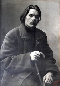 Maksim Gorki, venäläinen kirjailija, c1901-c1902 tekijältä Unbekannt