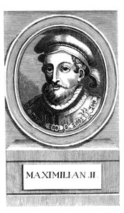 Maximillian II, Pyhän Rooman keisari 1564-1576 tekijältä Unbekannt