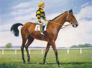 Meadow, Jockey: T. Weston, 1939 tekijältä Unbekannt
