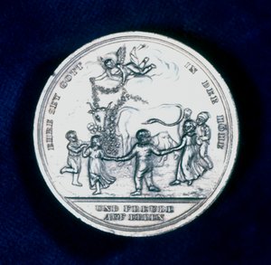 Mitali isorokkorokotteen löytämisen muistoksi vuonna 1796 1800 tekijältä Unbekannt