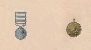 Mitalit taisteluista Intiassa, 1911-luku tekijältä Unbekannt