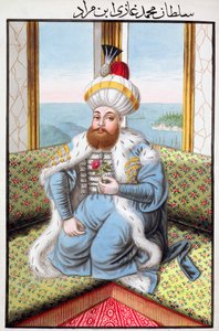 Mehmed II, ottomaanien keisari, 1808 tekijältä Unbekannt