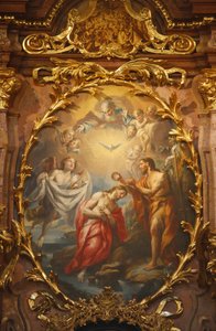 Melk Abbey Jeesuksen kaste, Melk, Itävalta tekijältä Unbekannt
