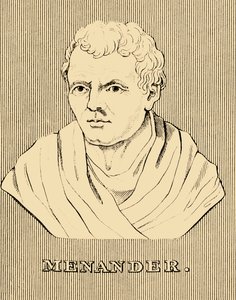 Menander, n. 342-290 eKr., 1830 tekijältä Unbekannt