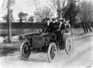 Mercedes 35 hv auto, 1901 tekijältä Unbekannt