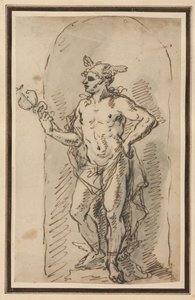 Merkurius, 1700-luku. tekijältä Unbekannt