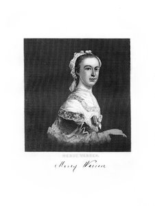 Mercy Warren, yhdysvaltalainen patriootti ja kirjailija, 1872 tekijältä Unbekannt