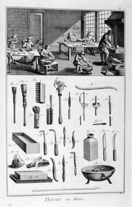 Metallikaltaat, 1751-1777 tekijältä Unbekannt