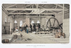 Metals, Sinkki Sinkkivalssaamo, St Louis, lähellä Bray, Ranska tekijältä Unbekannt
