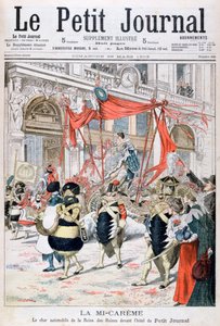 Kuningattaren keskipaaston karnevaalikelluke, 1903 tekijältä Unbekannt