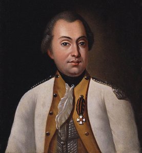 Mihail Kutuzov Luganskin Pikineerirykmentin univormussa, 1788, 1800-luku tekijältä Unbekannt