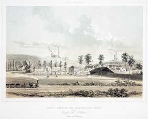 Mining, Coal Vallee du Pieton United Coalmining Co Ltd, Belgia tekijältä Unbekannt
