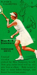 Neiti K. E. Stammers - Forehand Drive, c1935. tekijältä Unbekannt