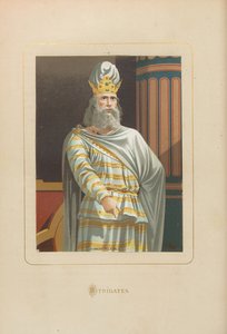 Mithridates. Lähettäjä: Juan Landan kaikkien aikojen kuuluisat miehet ja naiset, 1875-1877. tekijältä Unbekannt