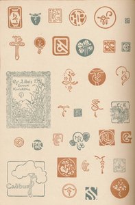 Monogrammit ja merkit, c1890, 1905 tekijältä Unbekannt