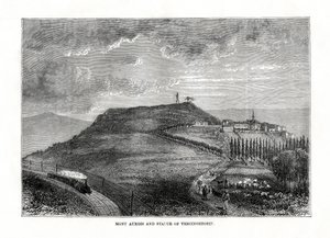 Mont Auxois ja Vercingetorixin patsas, Ranska, 1879 tekijältä Unbekannt