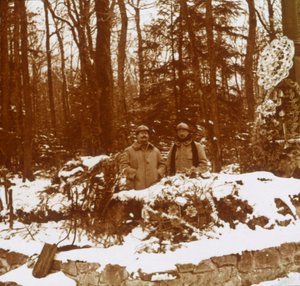 Monument des Chasseurs, Col de la Chipotte, Itä-Ranska, c1914-c1918 tekijältä Unbekannt