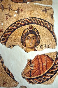 Ktisisin mosaiikki Antakyasta, Turkista tekijältä Unbekannt