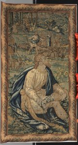 Mooses ja Jethros-tytär, 1600-luku. tekijältä Unbekannt