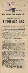 Moottoriajoneuvojen rekisterikirja, 1949 tekijältä Unbekannt