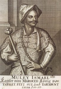 Moulay Ismaïl Ibn Sharif, Marokon kuningas, 1726 tekijältä Unbekannt