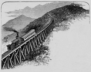 Mount Washington Railway, 1883 tekijältä Unbekannt