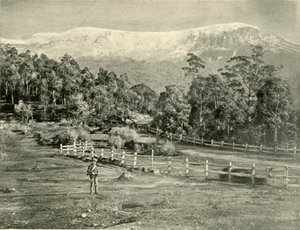Mount Wellington, Huon Roadilta, 1901. tekijältä Unbekannt