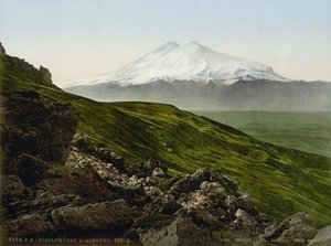Vuori lähellä Kislovodskia, Venäjä, c1895 tekijältä Unbekannt