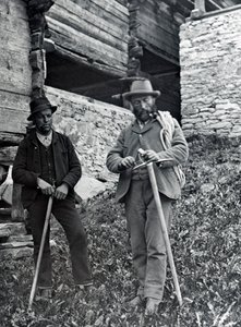 Vuorikiipeilijät, 1800-luvun loppu tai 1900-luvun alku tekijältä Unbekannt