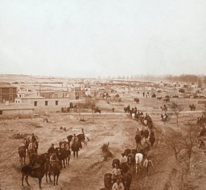 Ratsastussotilaat, Somme-Tourbe, Pohjois-Ranska, c1914-c1918 tekijältä Unbekannt
