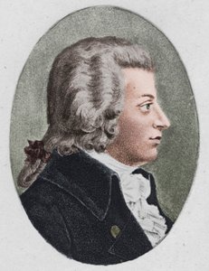 Mozart, 1895. tekijältä Unbekannt
