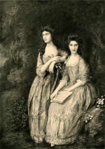 Rouva Sheridan ja rouva Tickell, c1772, 1908. tekijältä Unbekannt