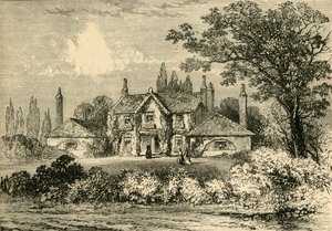Mrs Siddons House Westbourne Greenissä, 1800, n. 1876. tekijältä Unbekannt