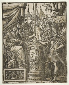 Mucius Scaevola, 1608 tekijältä Unbekannt