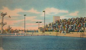 Kunnallinen uima-allas, Barranquilla, 1940-luku tekijältä Unbekannt